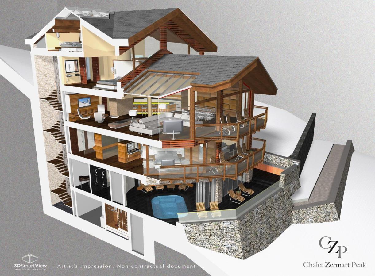 Chalet Zermatt Peak - Your Own Private Luxury Chalet - Includes Professional Staff And Catering - Voted World'S Best Chalet Exterior photo